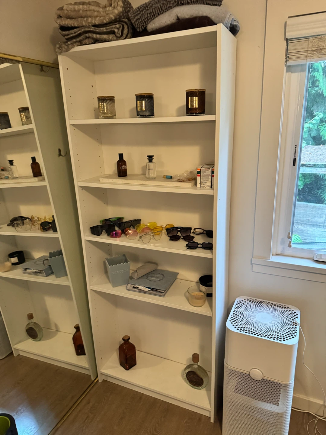 White Bookshelf