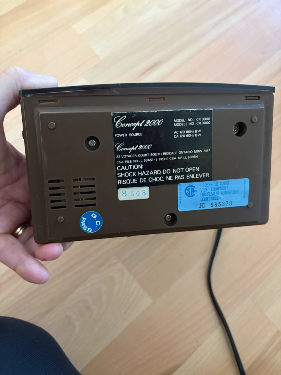 Digital Alarm Clock $10 firm works good - photo 2