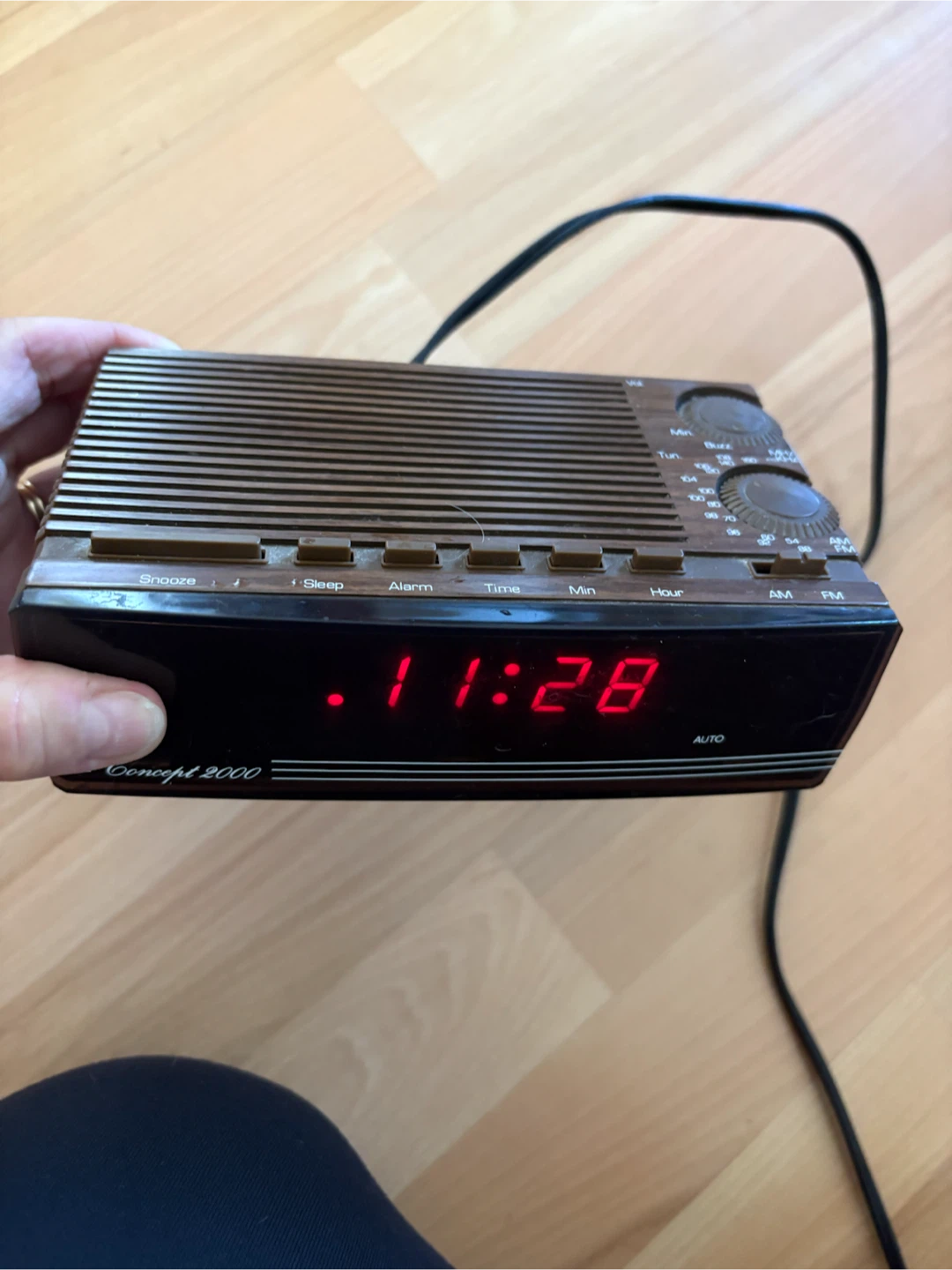 Digital Alarm Clock $10 firm works good - photo 3