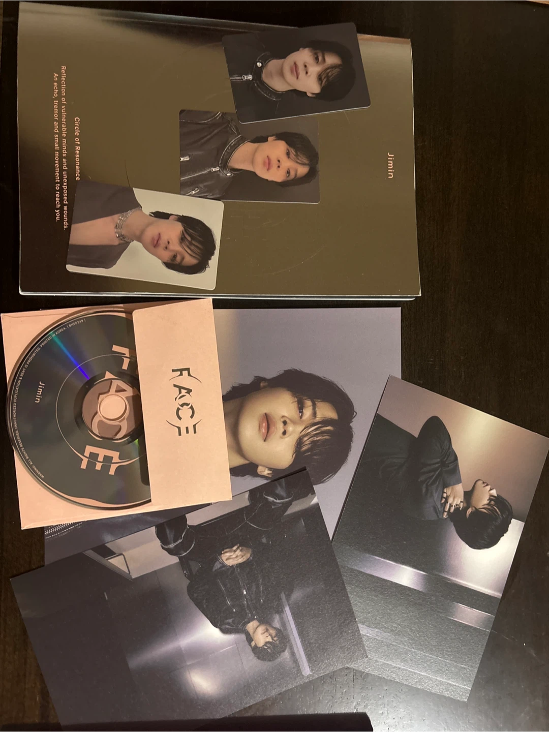 Jimin Face Circle of Resonance Album