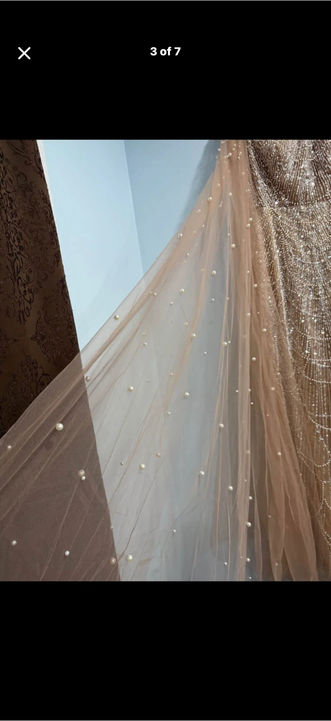 Embellished Capelet Gown - photo 4