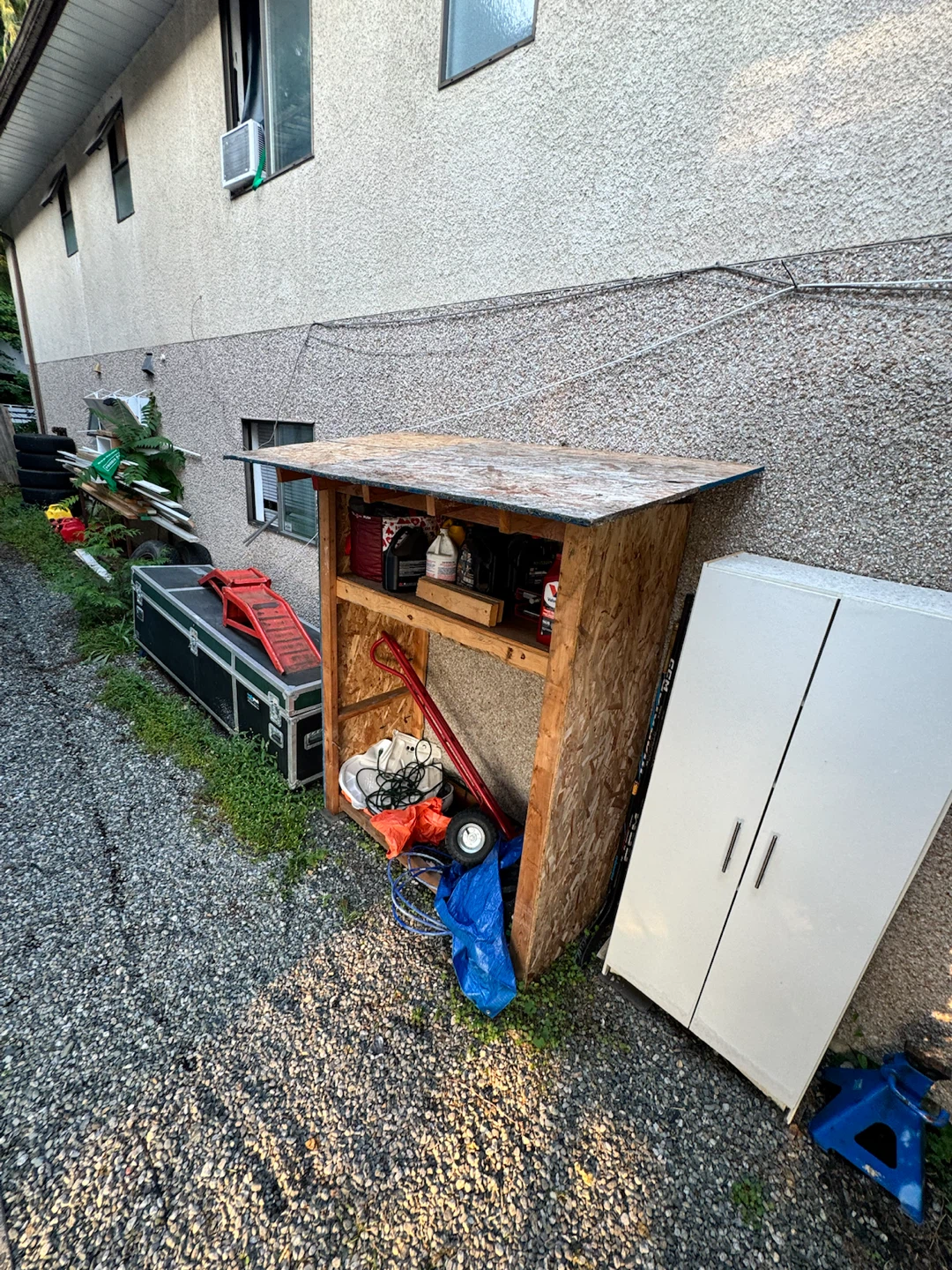 Custom DIY Wooden Outdoor Storage Shelter