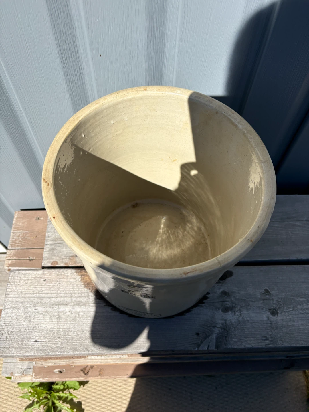 Vintage Medalta 2 gallons Crock  Great condition - photo 3
