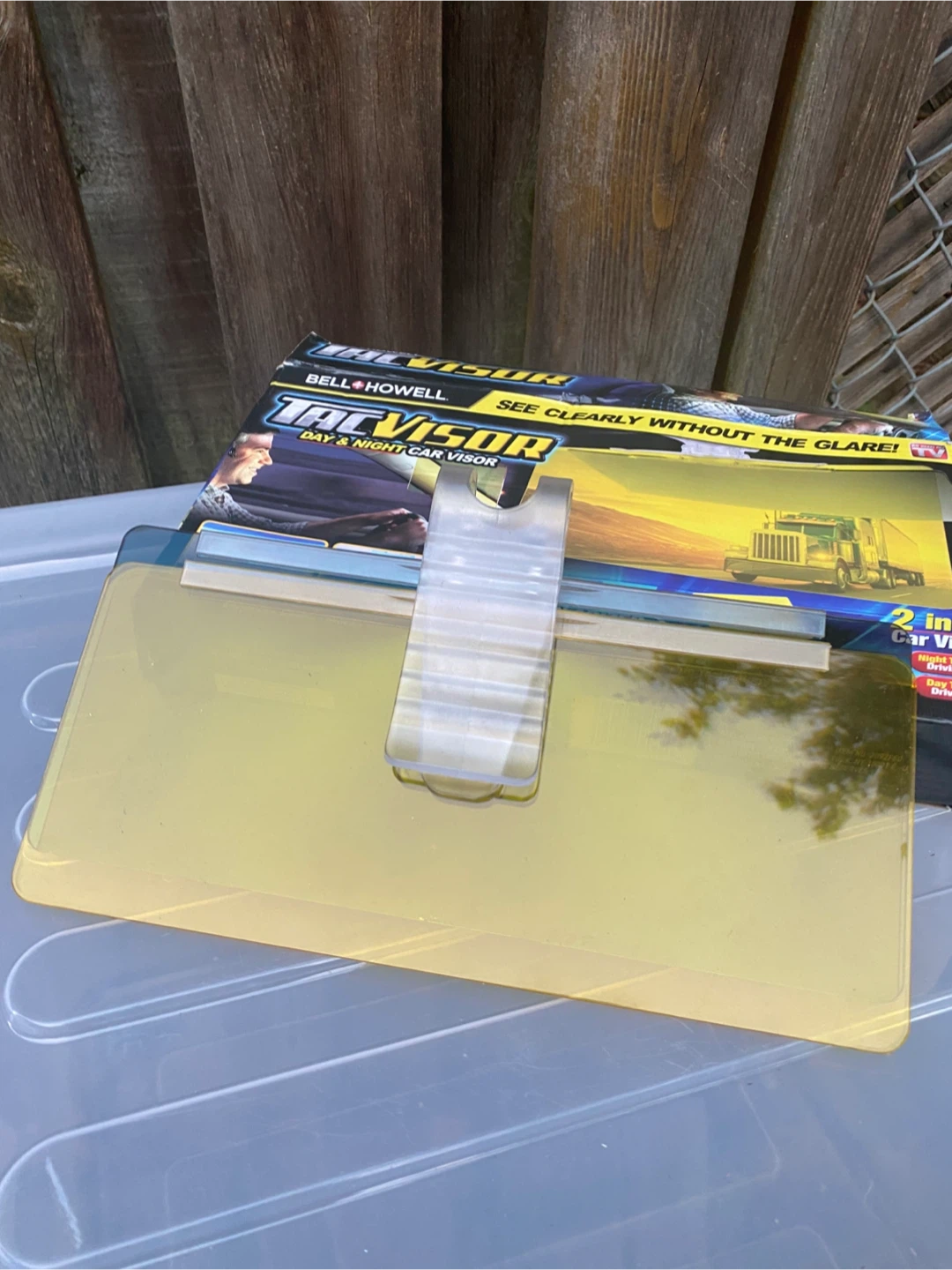 Bell + Howell TACVISOR for Day and Night, Anti-Glare Car Visor - photo 3