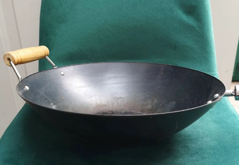 Wok with Wooden Handle - photo 2