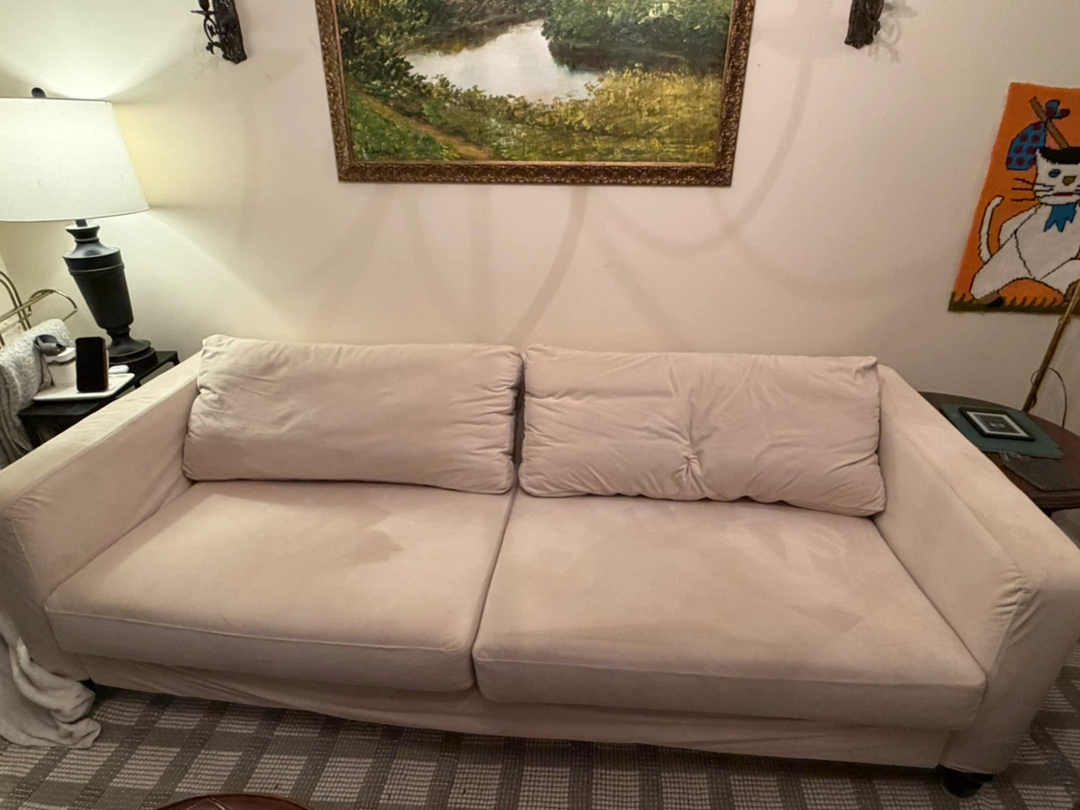 IKEA karlstad with custom cover