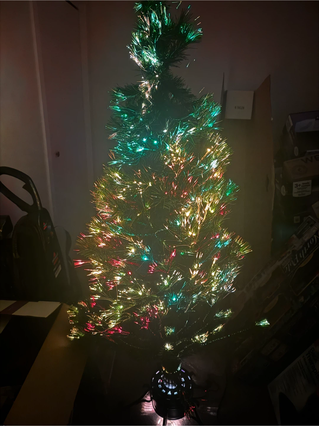 6Ft Fibre Optic Christmas Tree