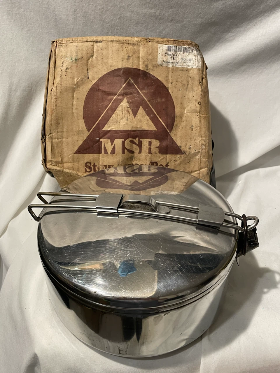 MSR Stowaway Pot, Stainless Steel, 1.1 Litre