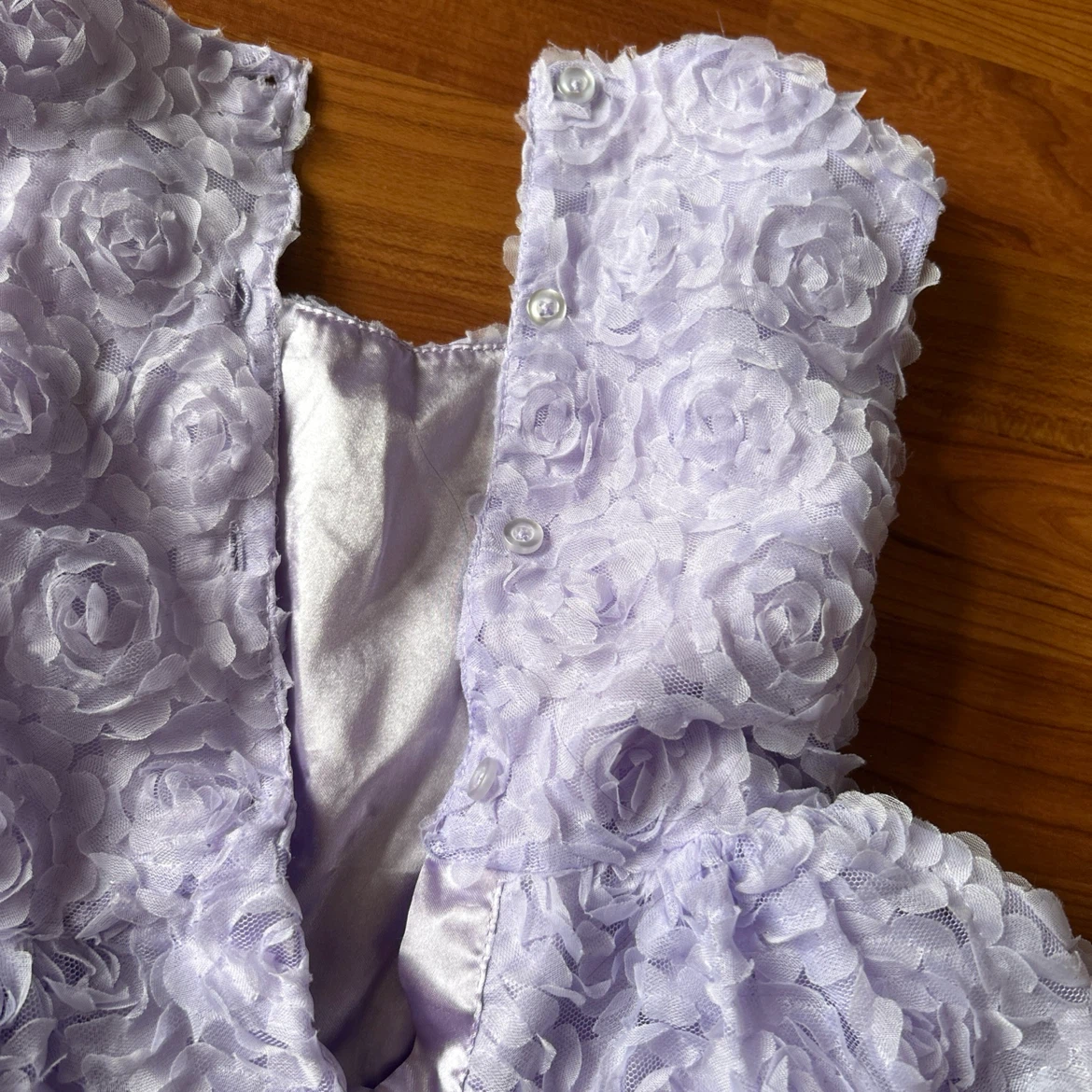 Samantha Says Lavender Rose Dress Size 7 - photo 2