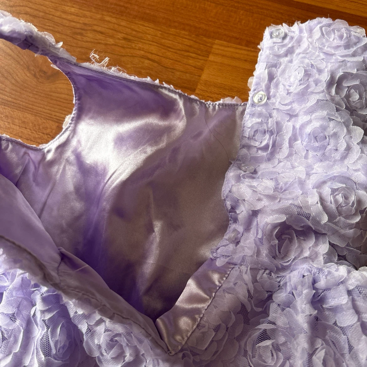 Samantha Says Lavender Rose Dress Size 7 - photo 3