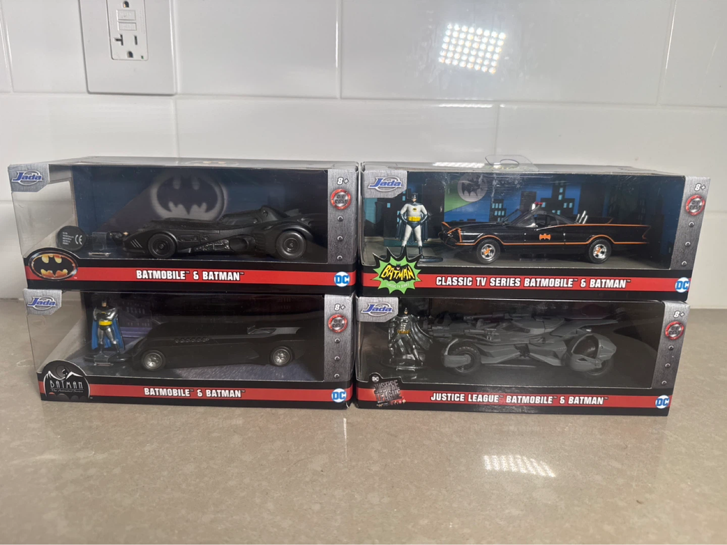 Jada Toys Die-Cast Batmobile and Batman Collection