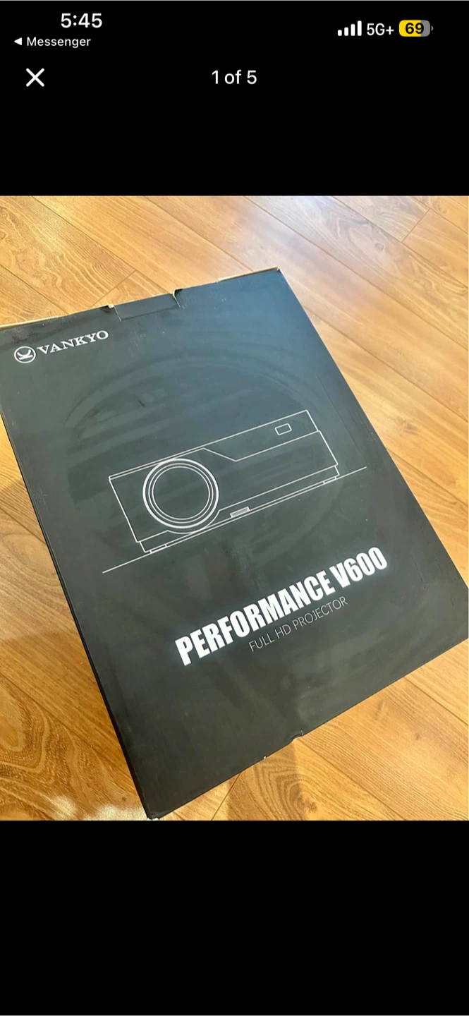VANKYO Performance V600 Full HD Projector - photo 4