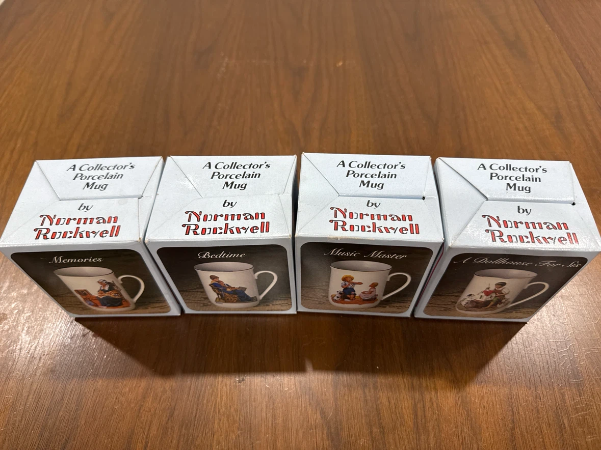 Norman Rockwell Collector's Porcelain Mugs - photo 2