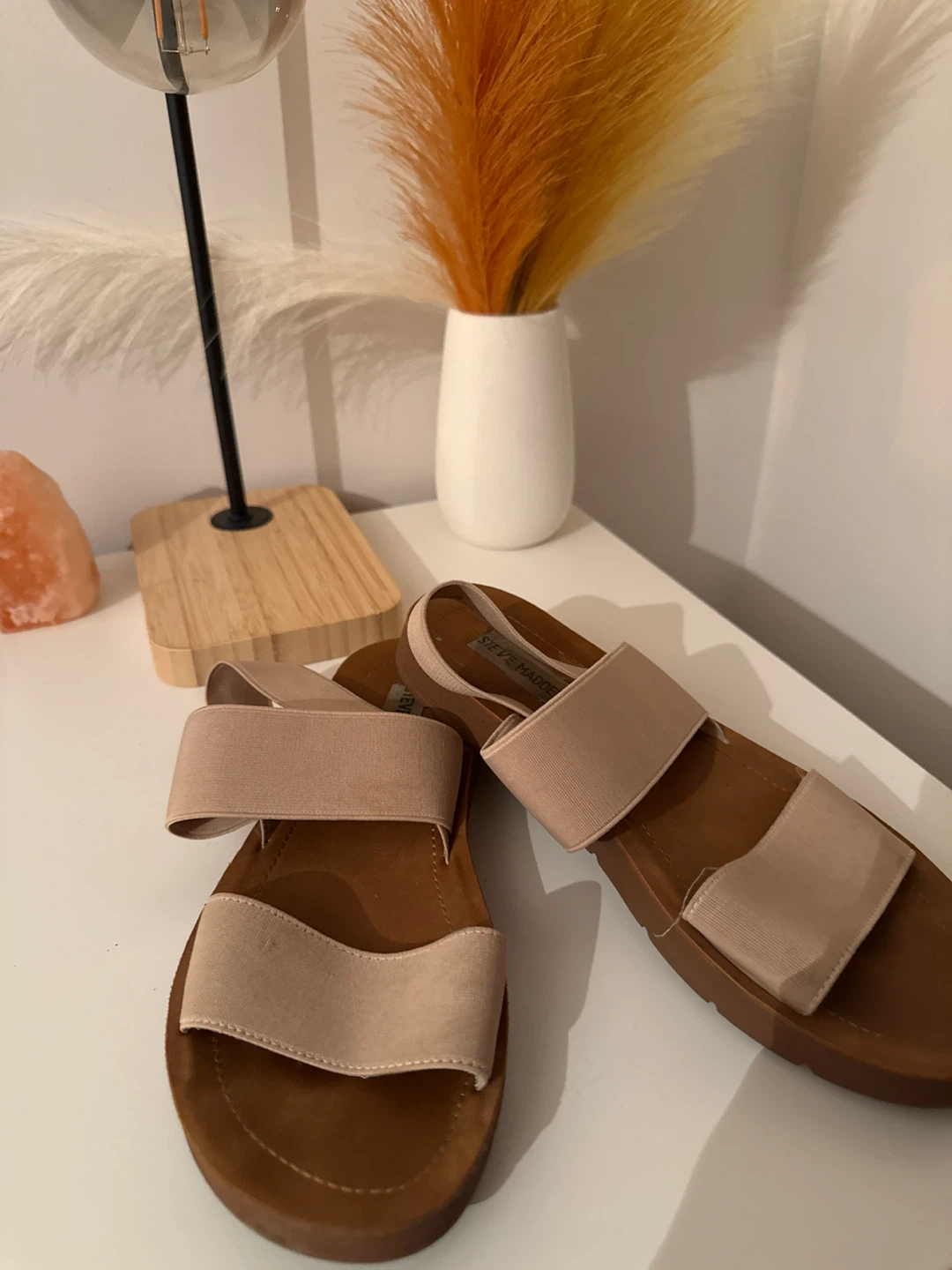 Steve Madden Elastic Strap Sandals