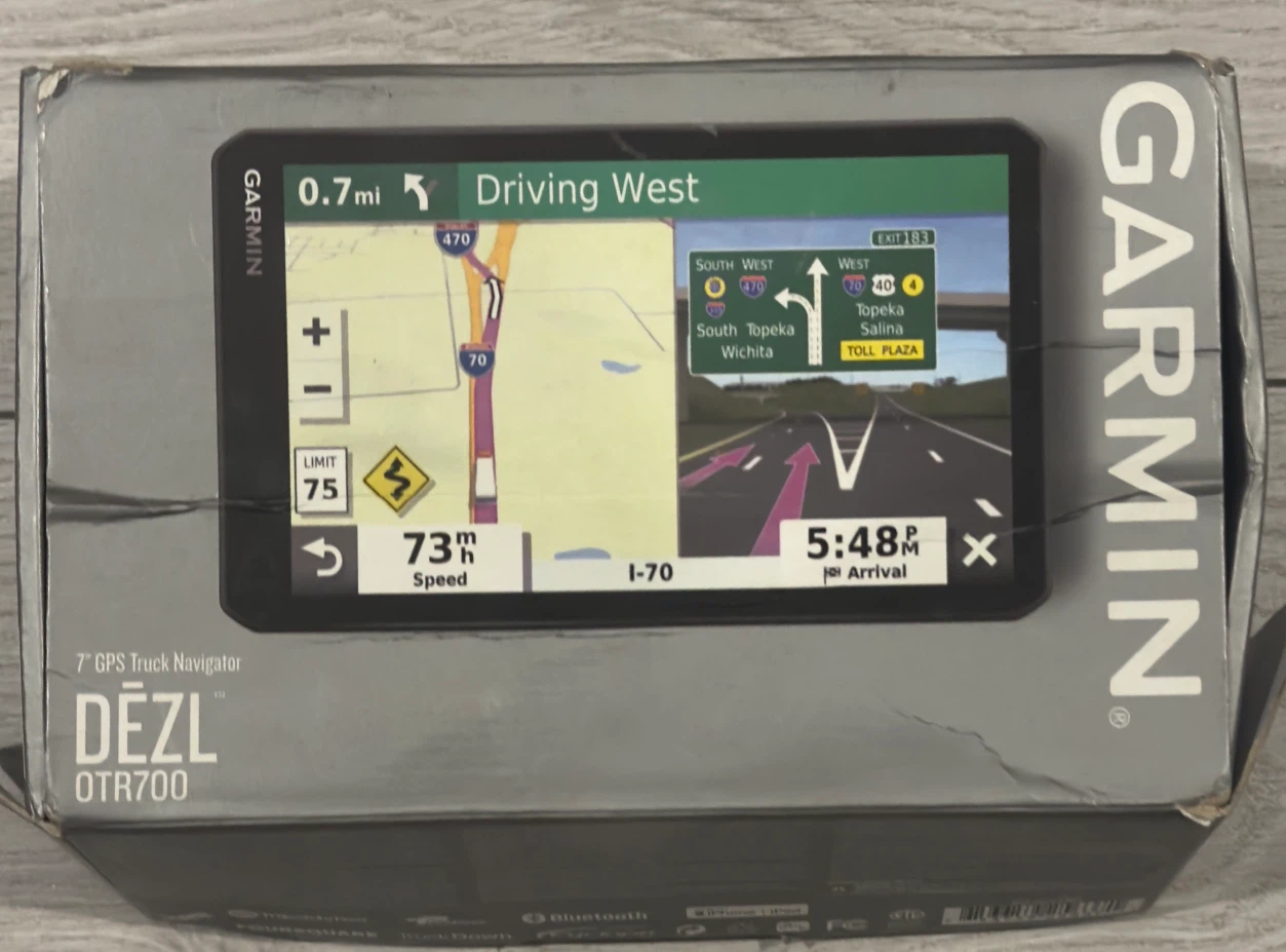 Garmin DEZL OTR700 7" GPS Truck Navigator