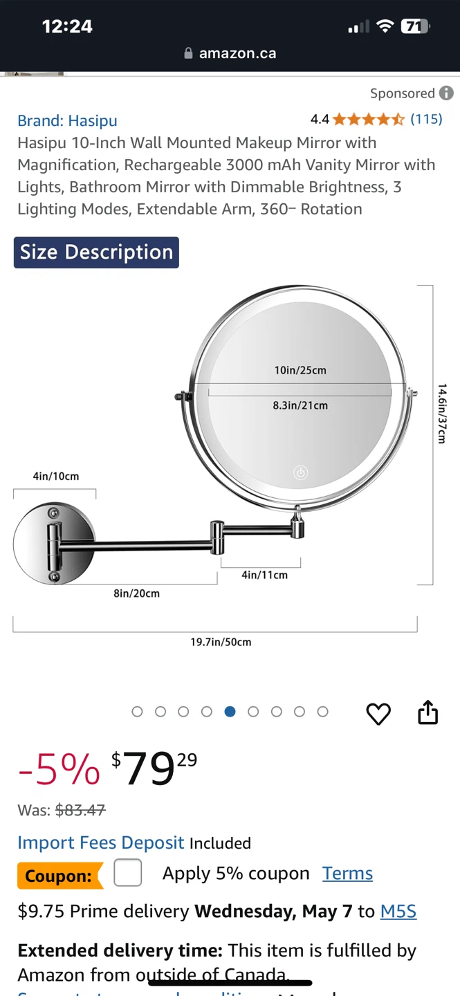Make Up Mirror - photo 2