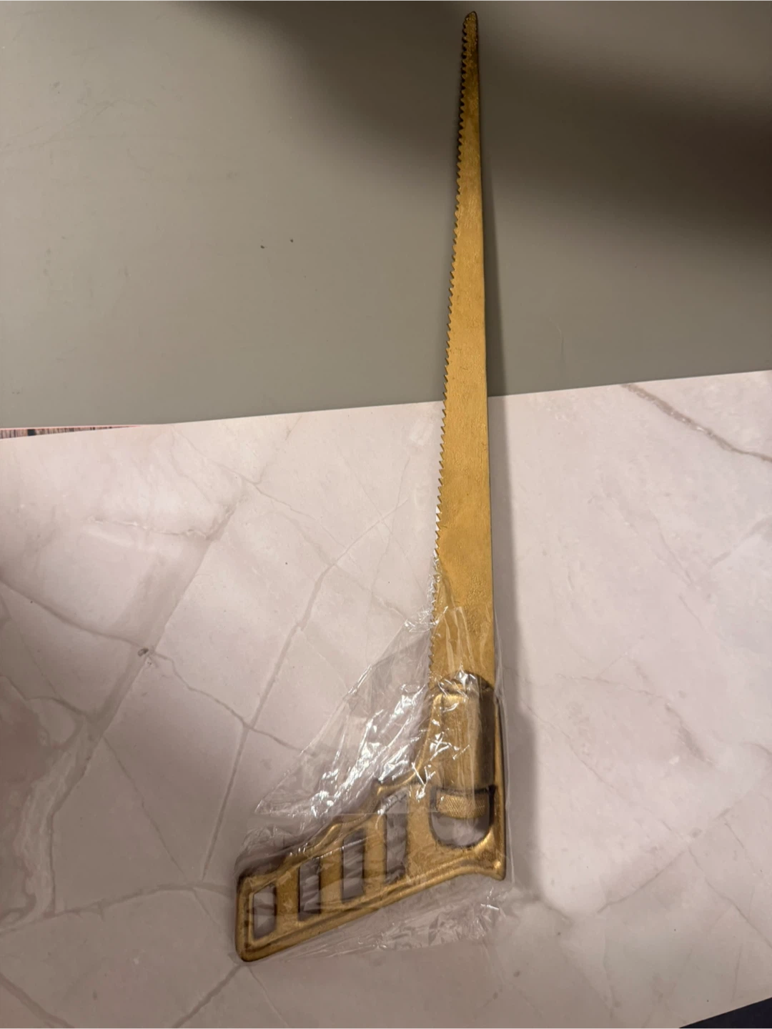 Decorative Gold Saw - photo 2