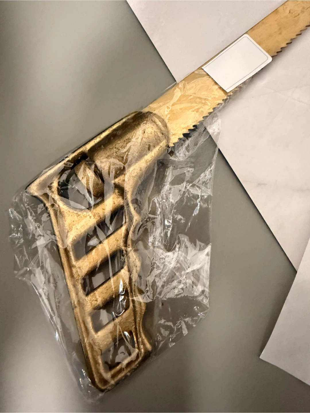 Decorative Gold Saw - photo 3