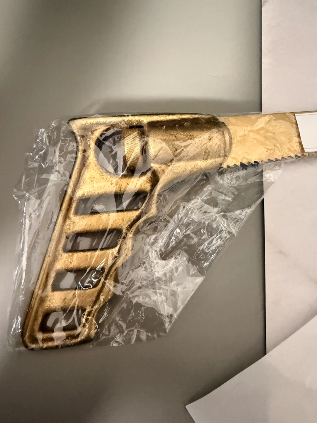 Decorative Gold Saw - photo 4