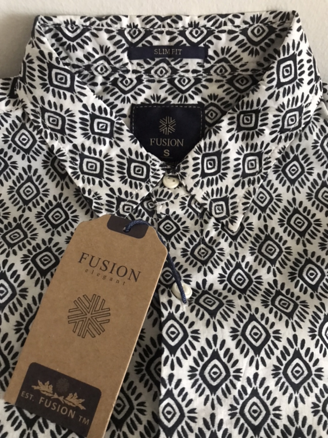 ✨NEW: Men’s Shirt 100% Cotton- Unique Print - photo 2