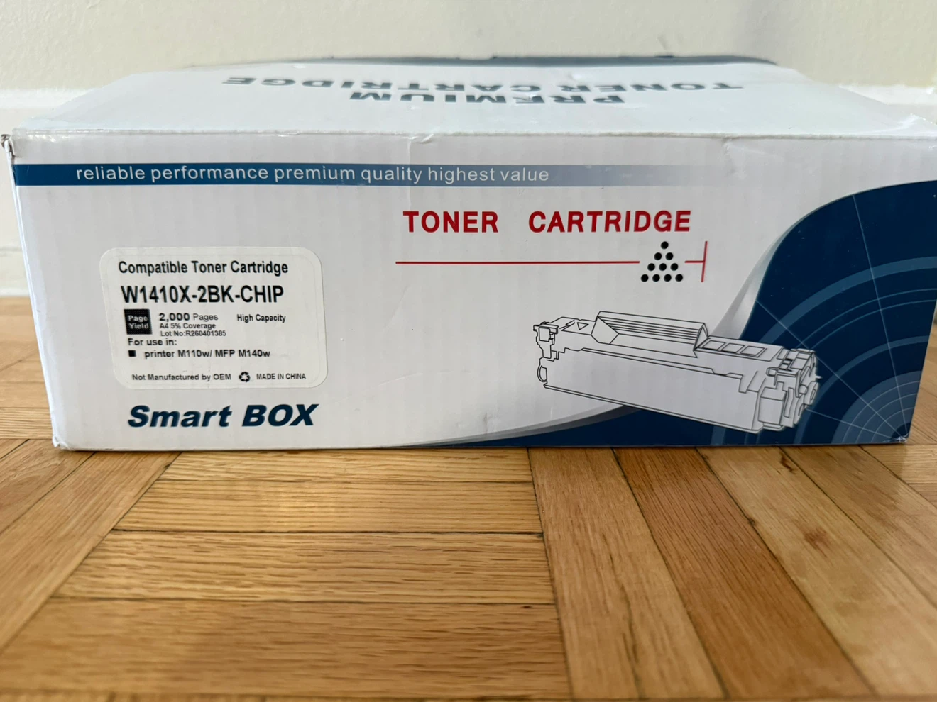 Smart Box Compatible Toner Cartridge W1410X-2BK-CHIP - photo 3