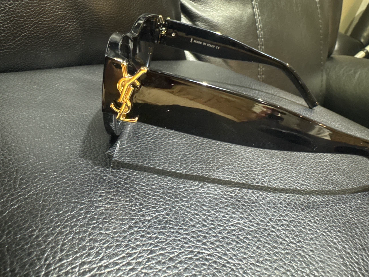 Saint Laurent Black Sunglasses - photo 2