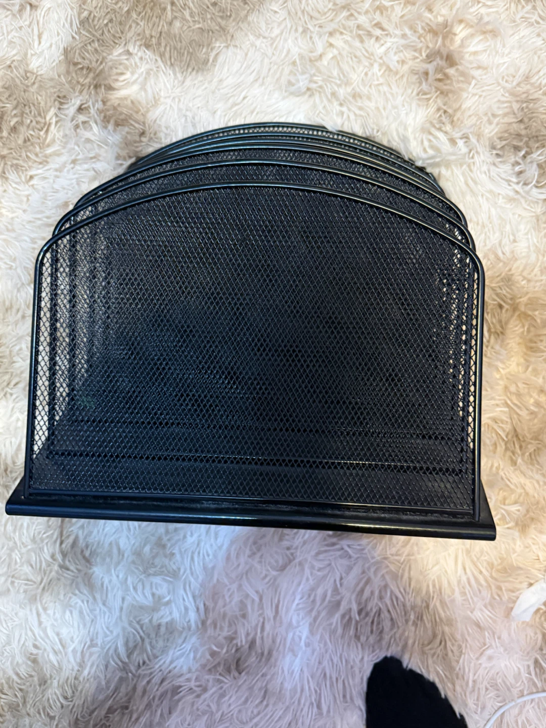 Black Mesh Desk Organizer - photo 2