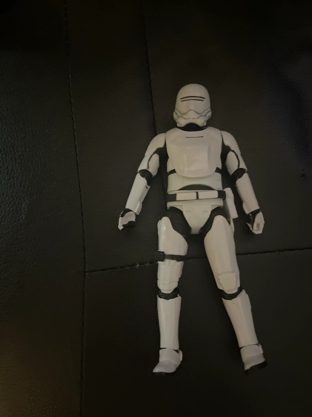 Star Wars action figure, articulate, gun and backpack seperatly