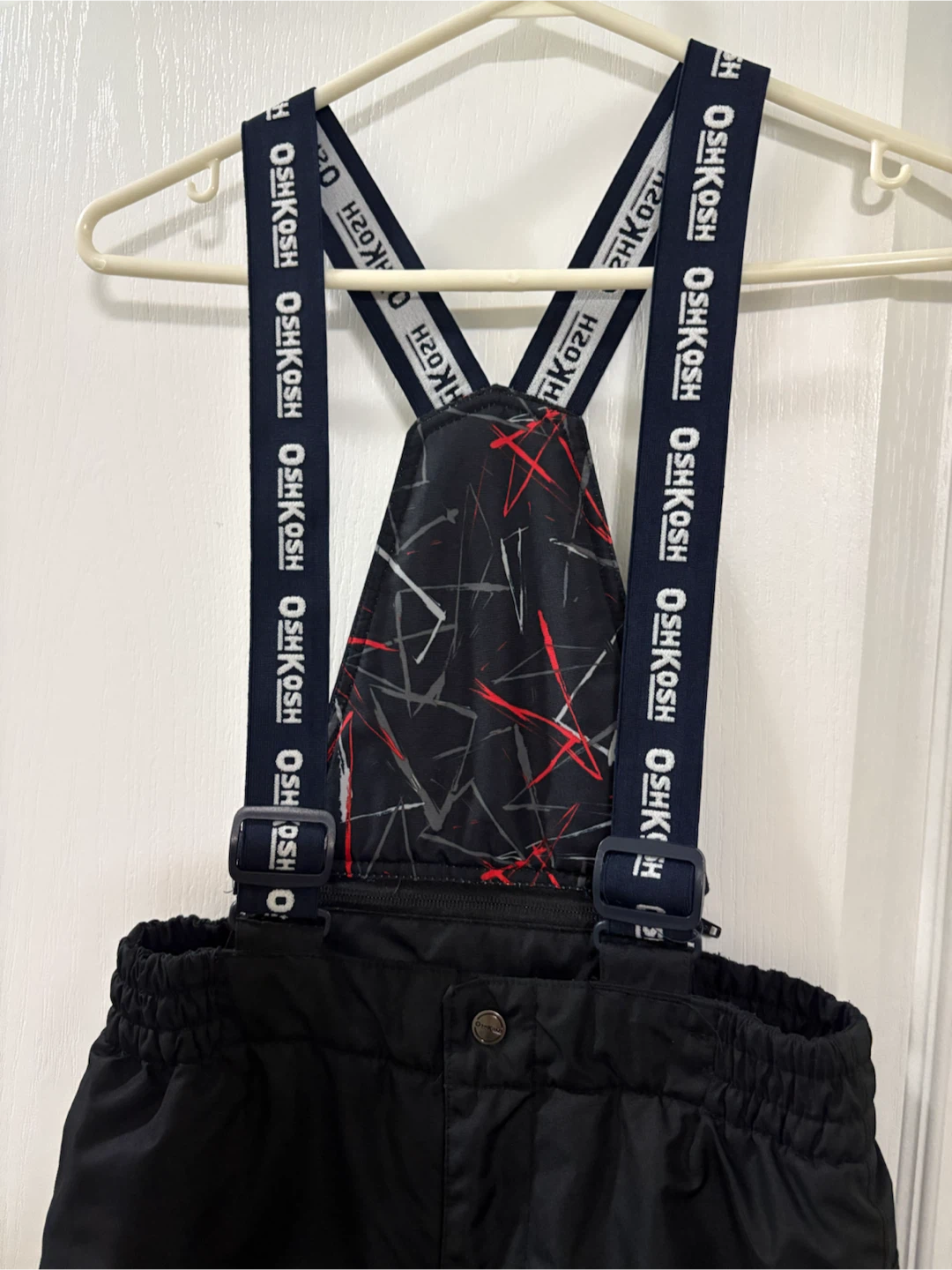 OshKosh B'gosh Black Snow Bib Pants size 10 - photo 2