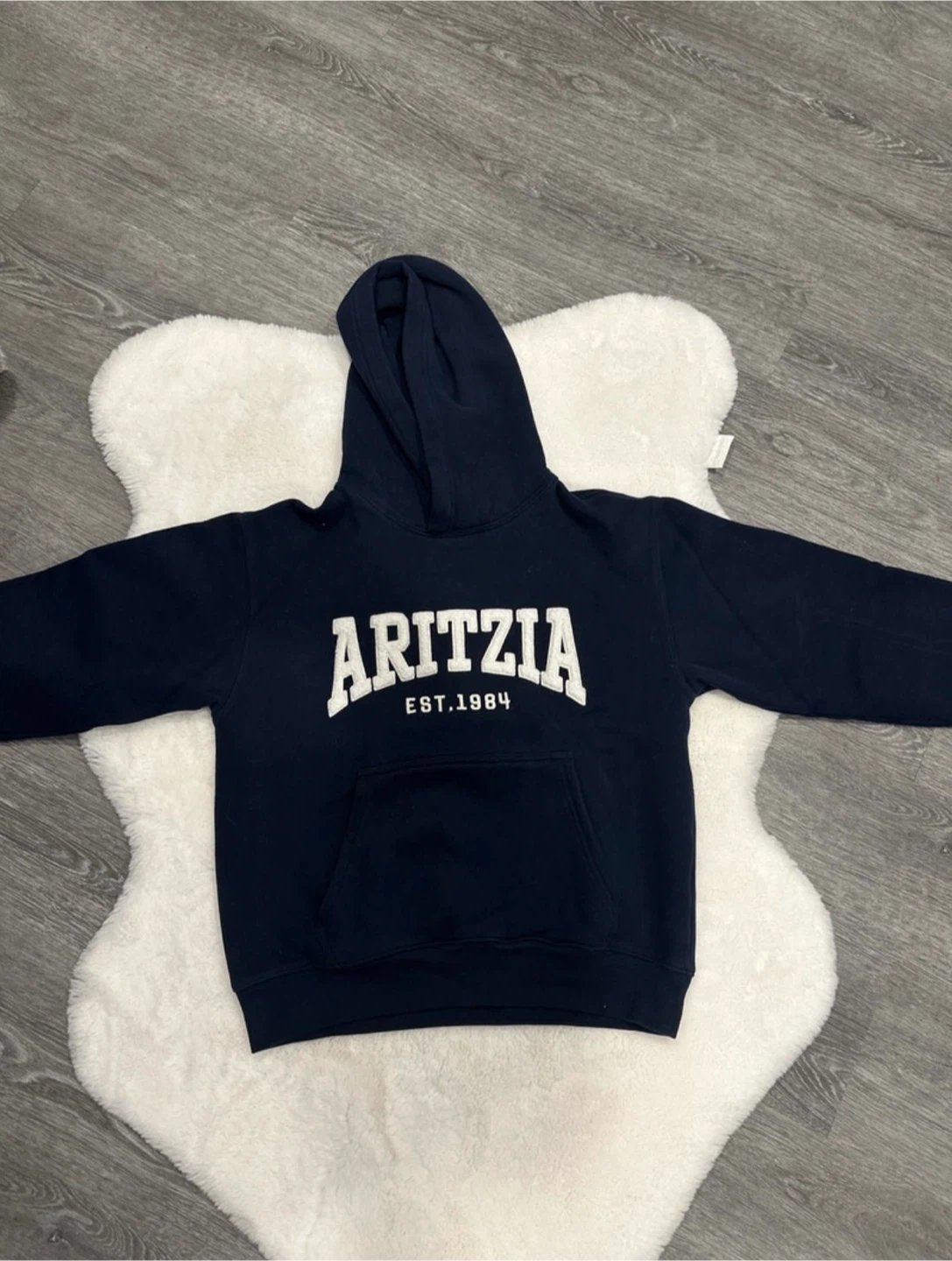 Aritzia Navy Blue Hoodie