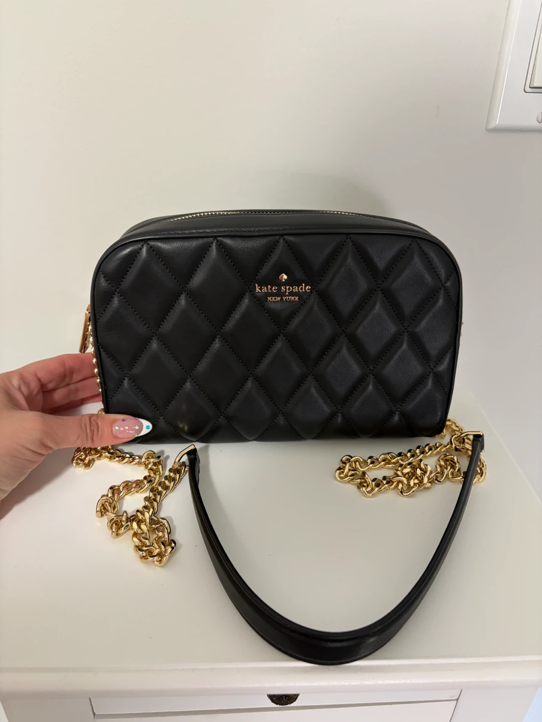 Kate Spade Quilted Camera Bag