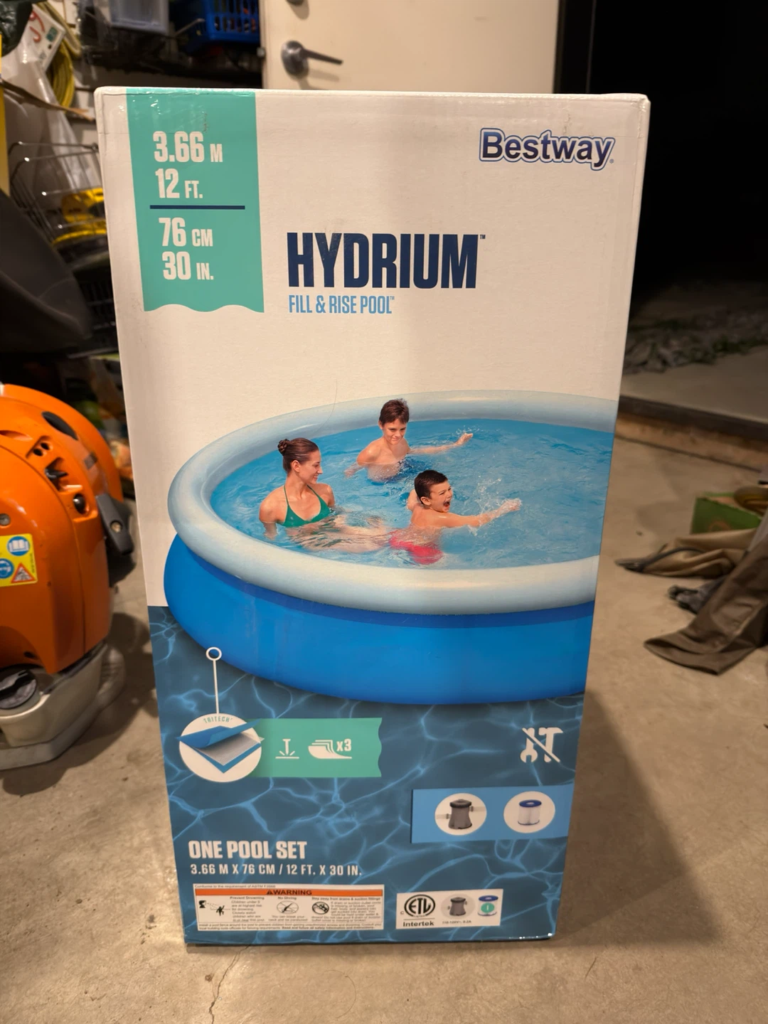 Bestway Hydrium Fill & Rise Pool 3.66m x 76cm - photo 2