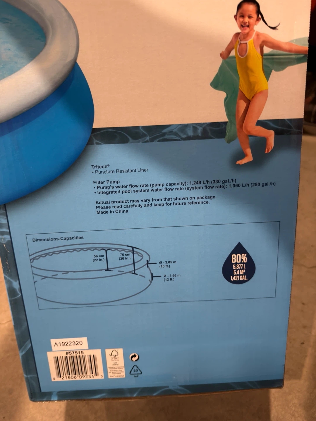 Bestway Hydrium Fill & Rise Pool 3.66m x 76cm - photo 3
