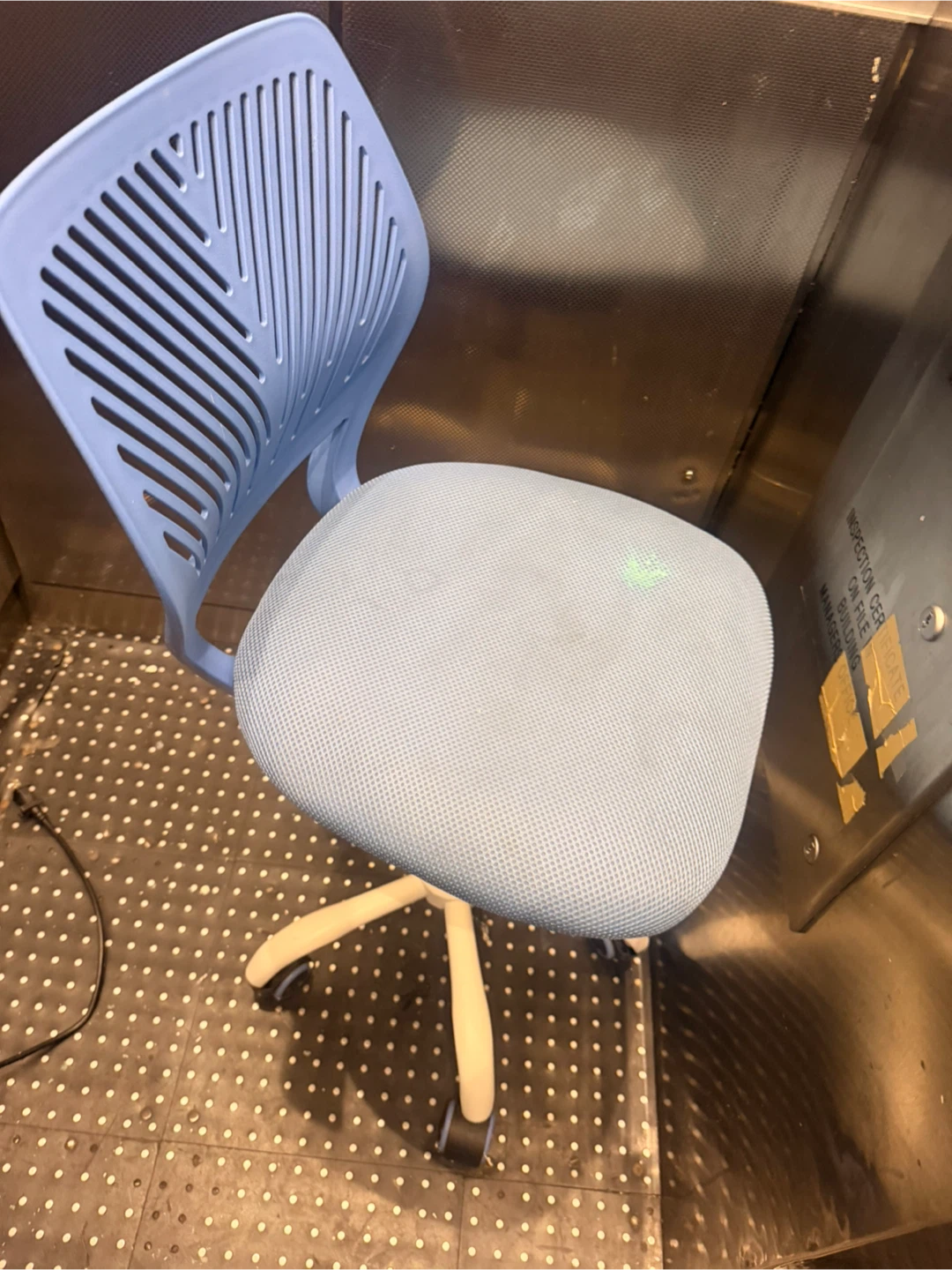 Light Blue Office Chair - photo 5
