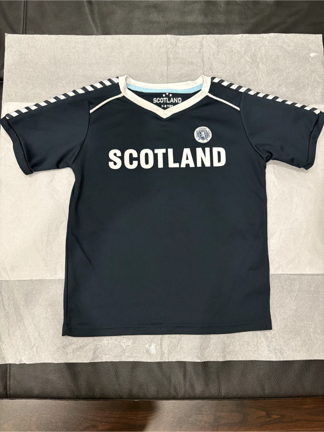 Scotland Soccer Jersey - Kids Size 7-8 Years