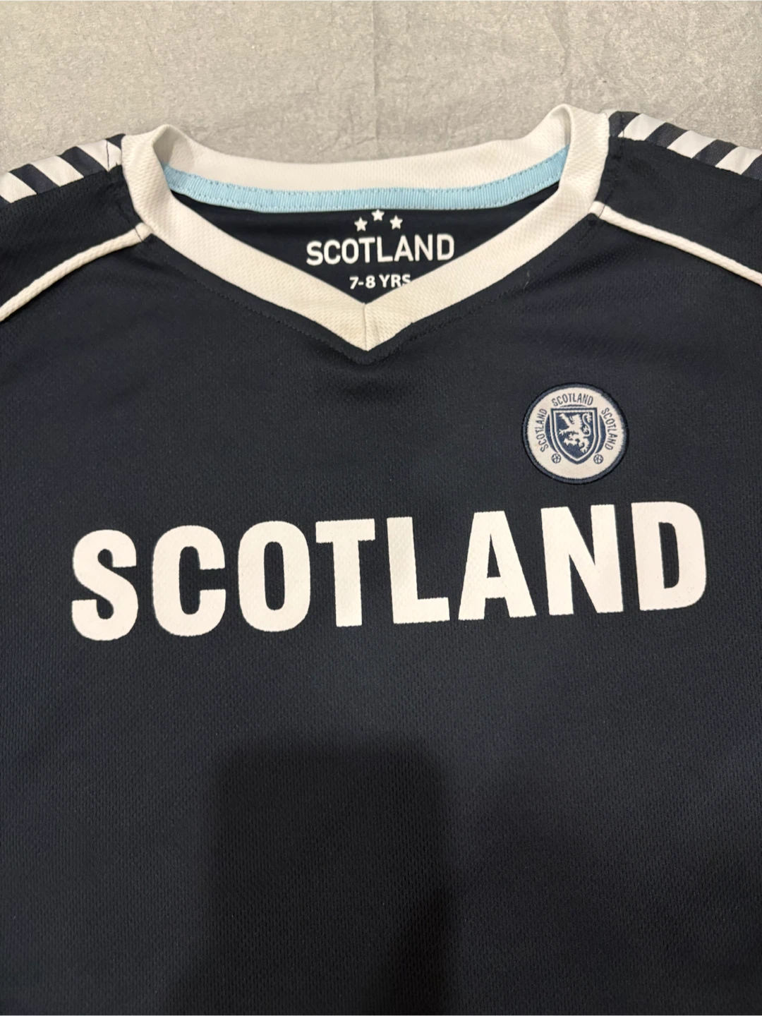 Scotland Soccer Jersey - Kids Size 7-8 Years - photo 2