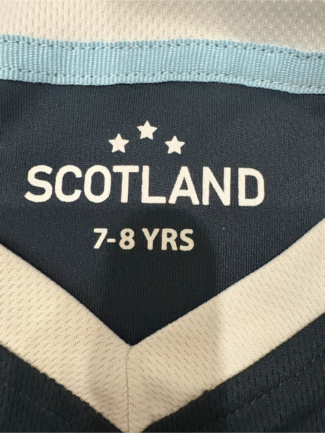 Scotland Soccer Jersey - Kids Size 7-8 Years - photo 3