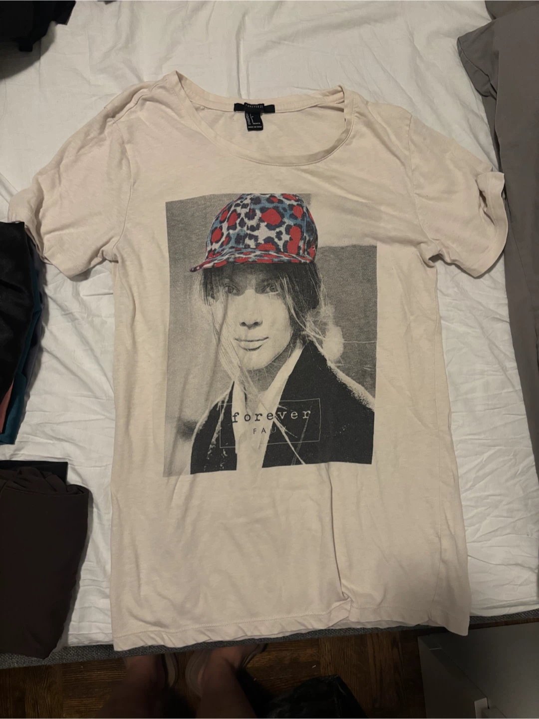 Forever 21 Forever Faux Graphic T-Shirt