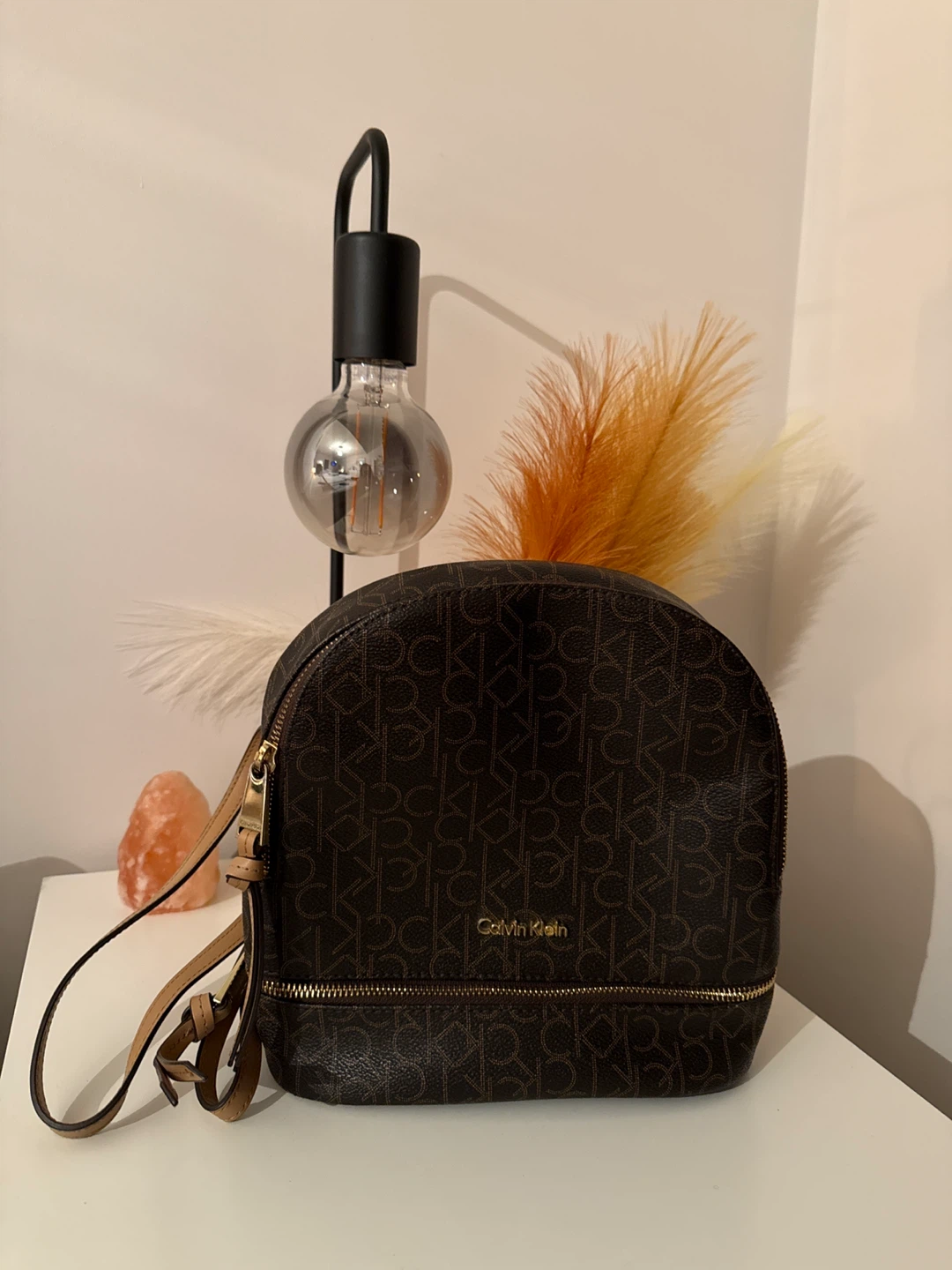 Calvin Klein Monogram Mini Backpack