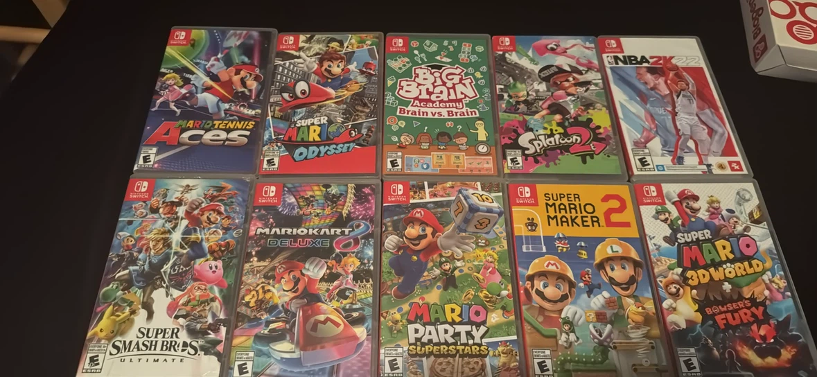 Nintendo Switch Console with Games and accessories - photo 3