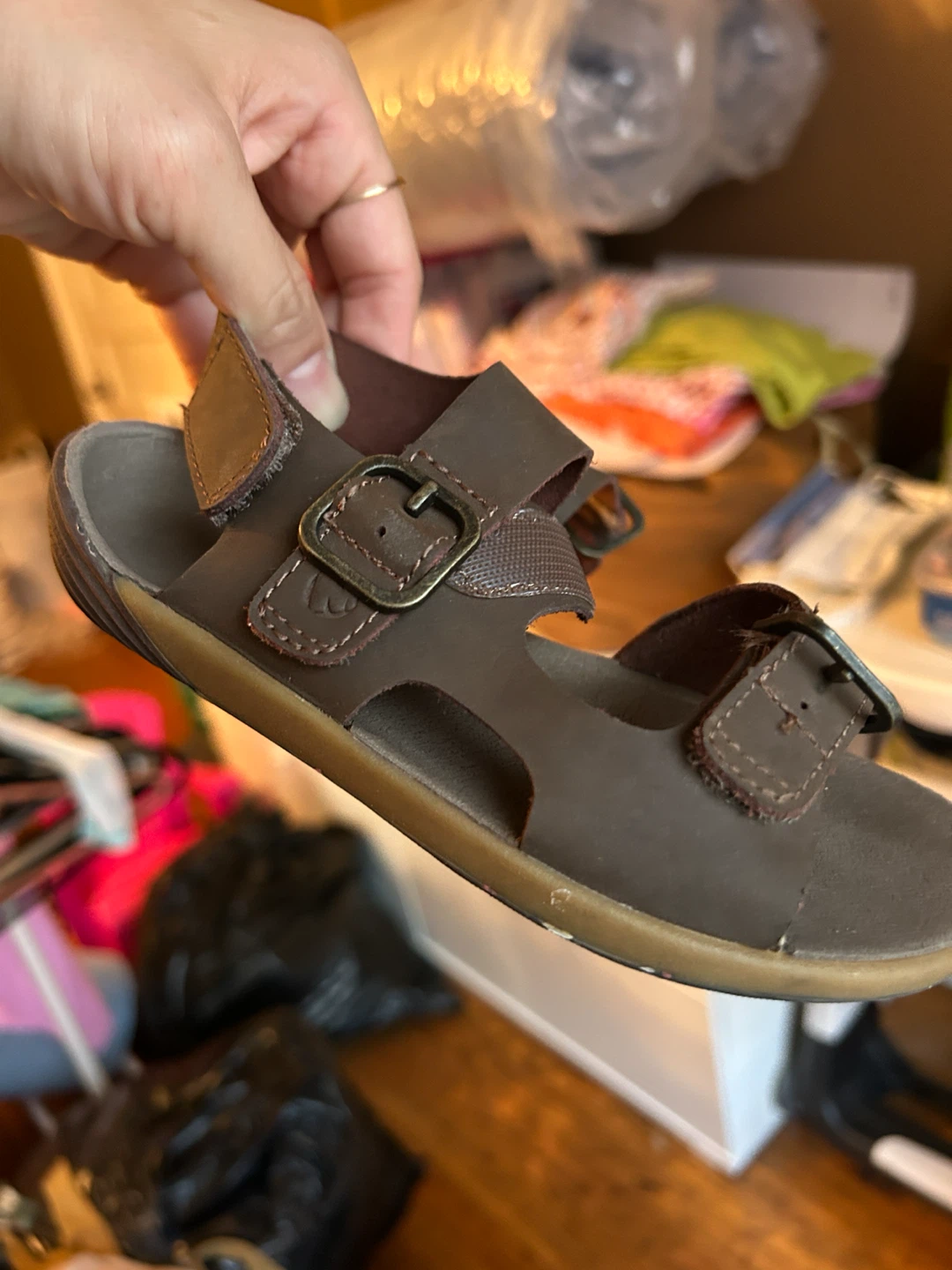 Merrell Kids Brown Leather Sandals - photo 2