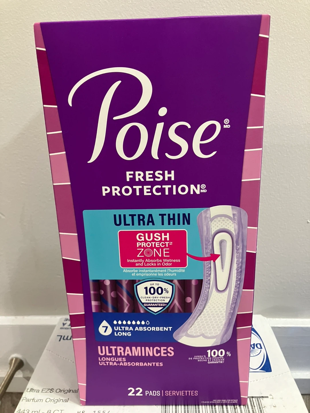 Poise Fresh Protection pads