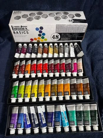 Liquitex Basics Acrylic Paint Set - 48 Colors
