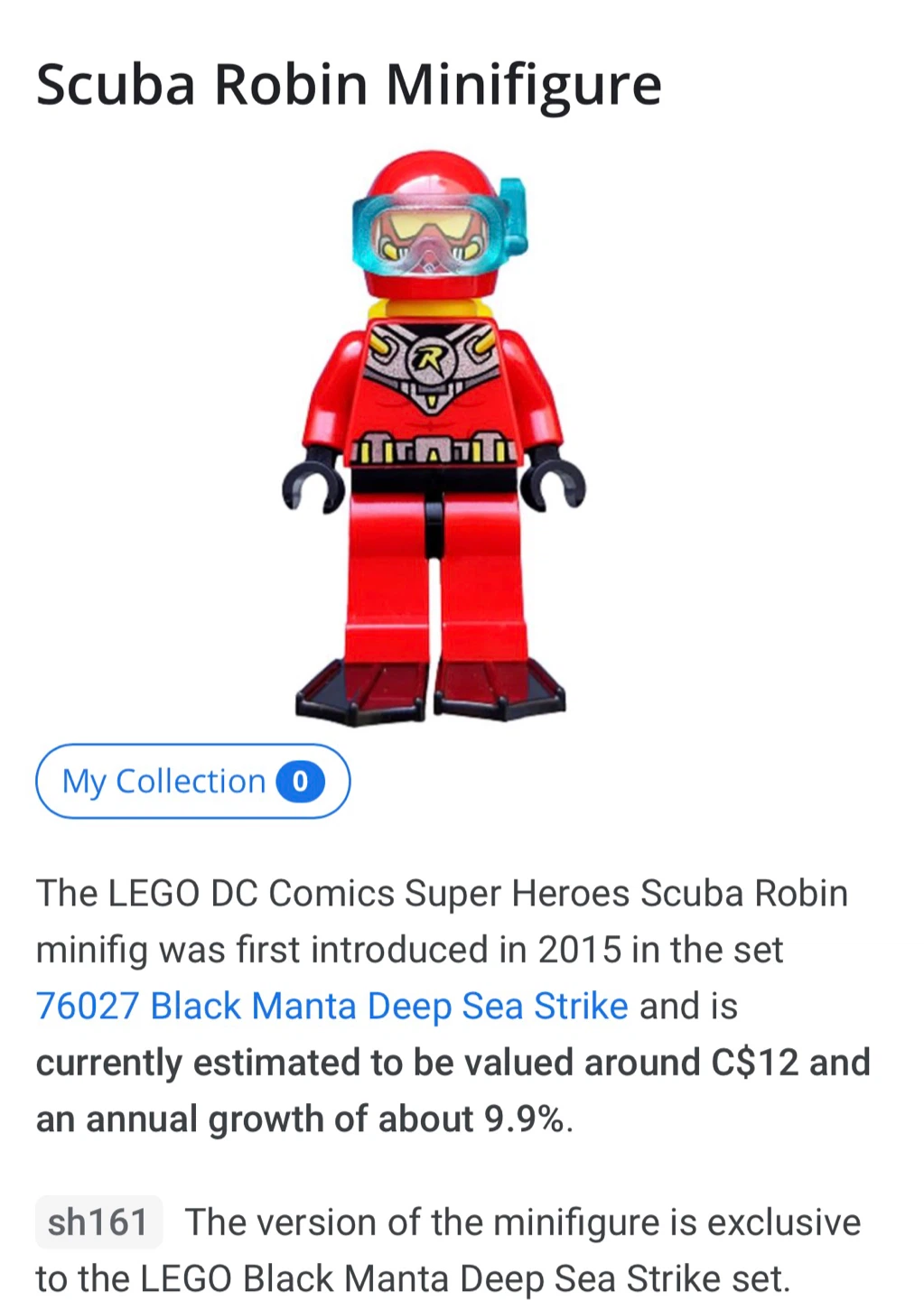 LEGO - DC 76027 - Black Manta Deep Sea Strike - 40% & minifigs - photo 3