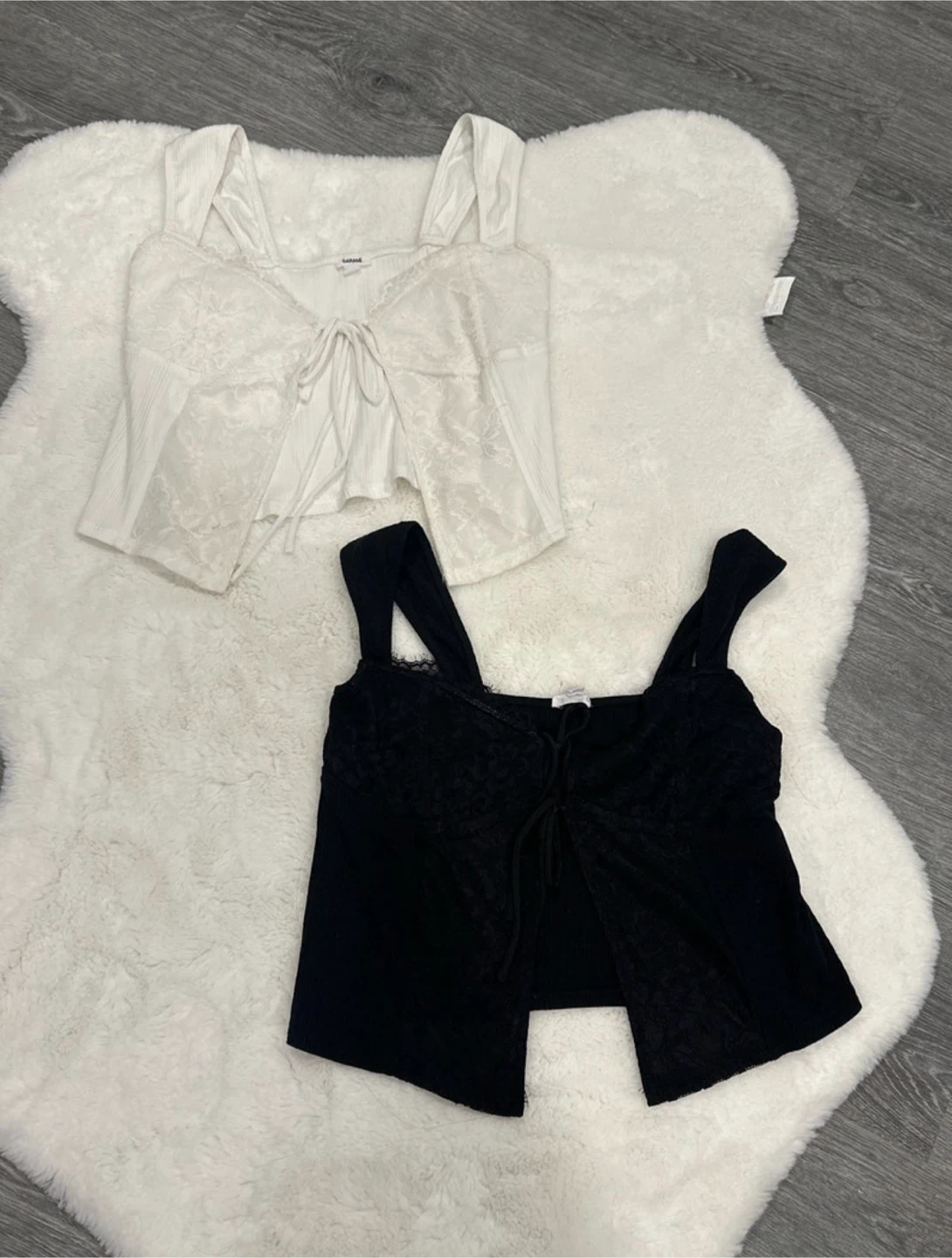 Garage Tops (White & Black)