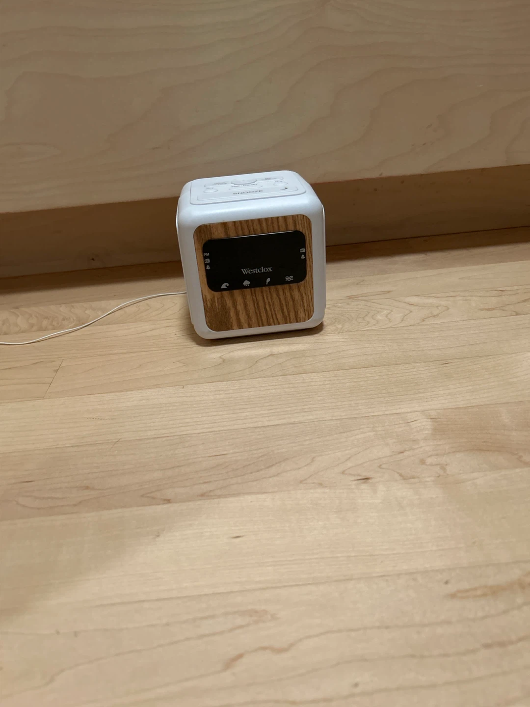 Westclox Cube Alarm Clock