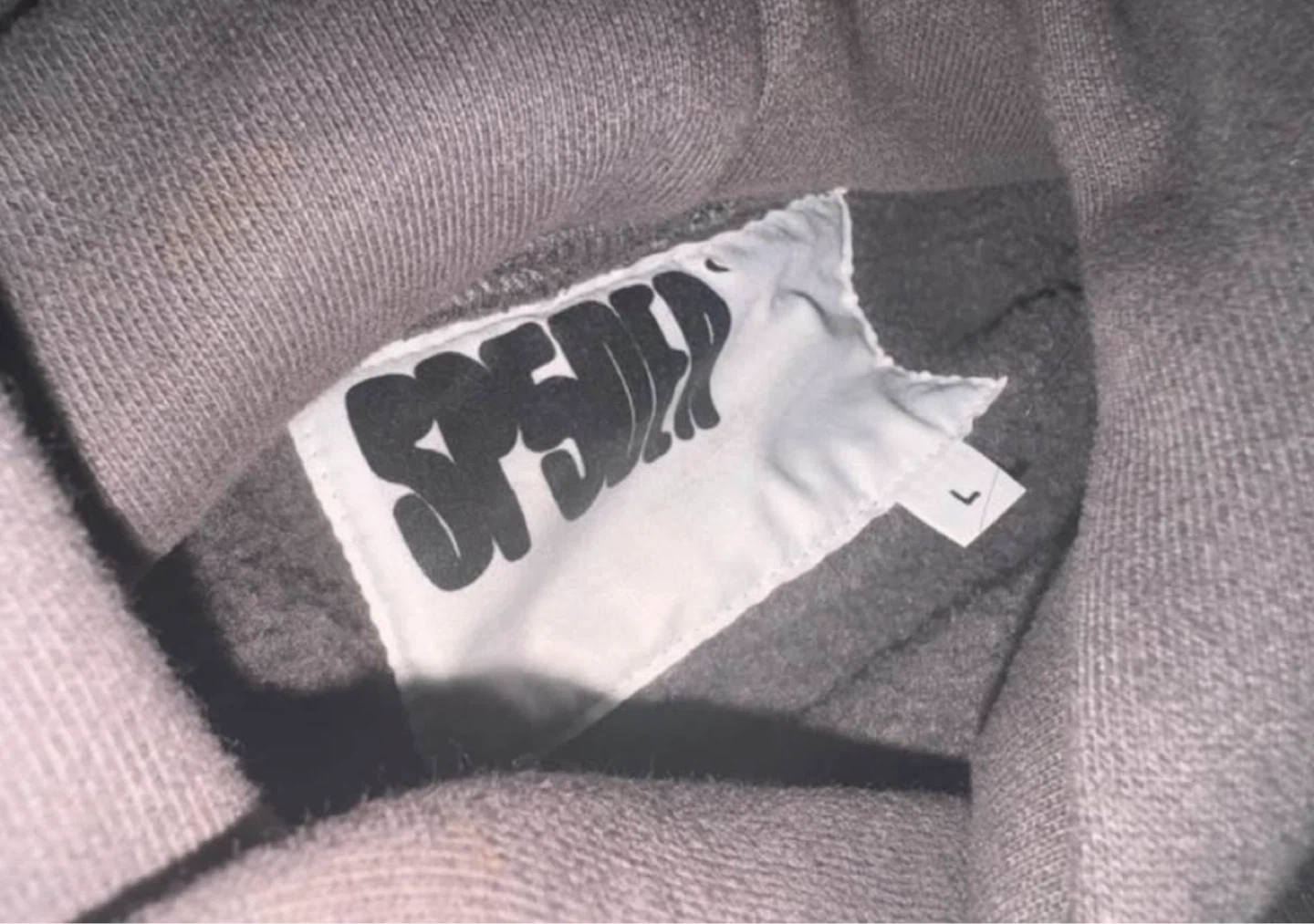 Spider Hoodie Grey Punk V2 - photo 3