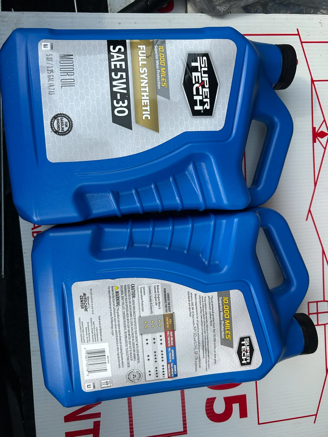 Super Tech Full Synthetic SAE 5W-30 Motor Oil - photo 2