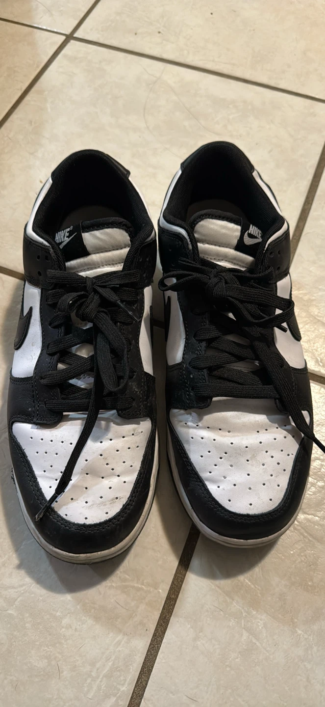 Men Nike Dunk Low Black and White - photo 2