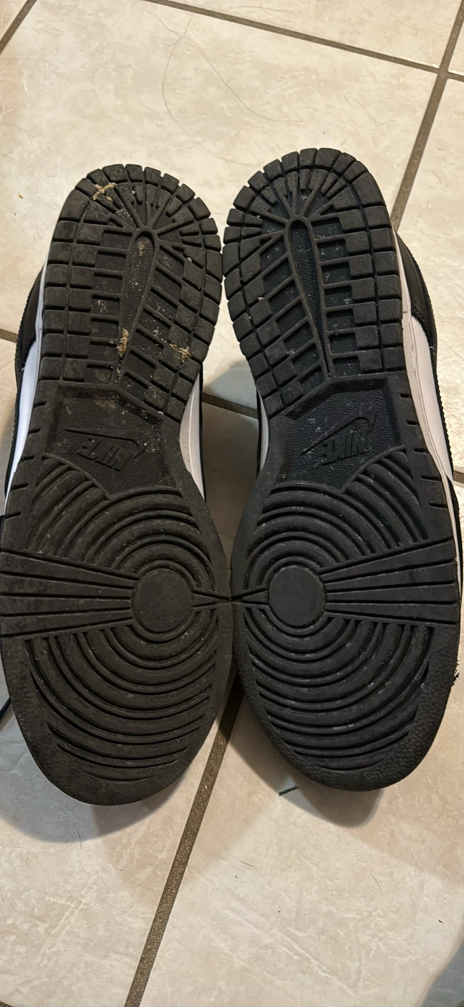 Men Nike Dunk Low Black and White - photo 3